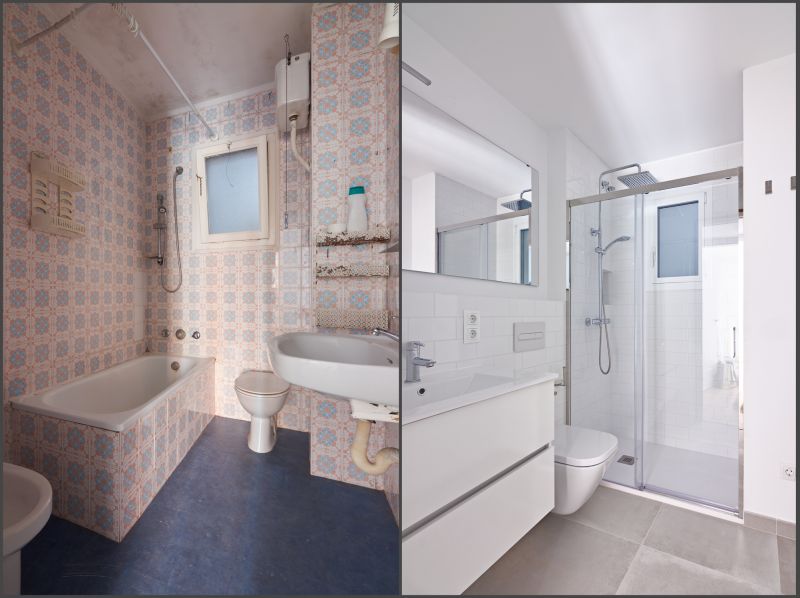 Completed Bathroom Transformations